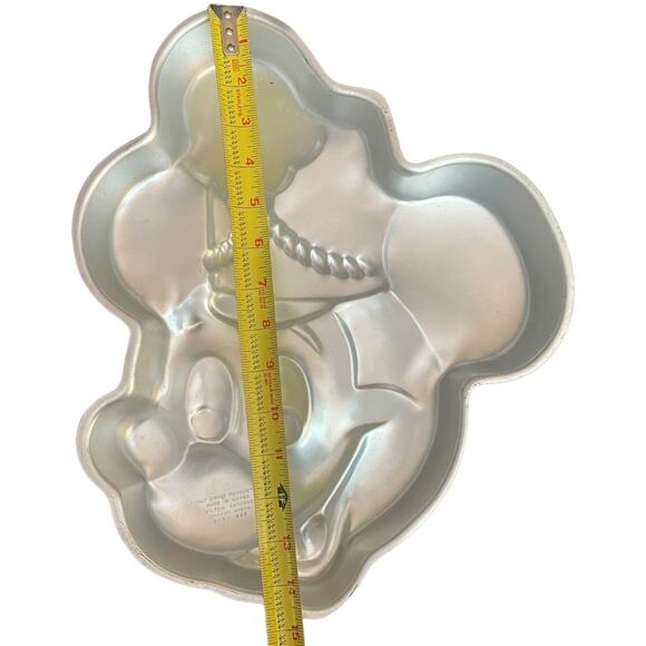 Vintage WILTON Walt Disney Mickey Mouse Leader of Band Cake Pan 515 302 - Picture 9 of 12